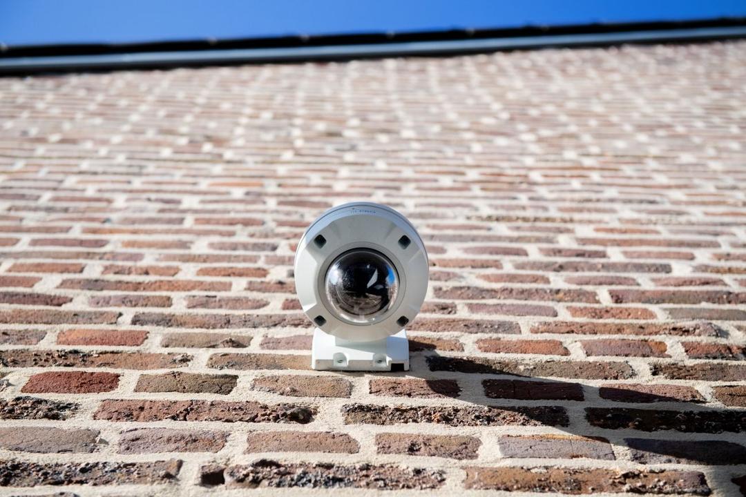 Camera geven close-up